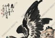 張世簡作品_志在云霄_蒼鷹圖_高清大圖下載