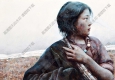 艾軒油畫(huà)_少女_高清大圖下載