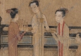 宋 劉宗古《瑤臺(tái)步月圖》團(tuán)扇國(guó)畫高清大圖下載