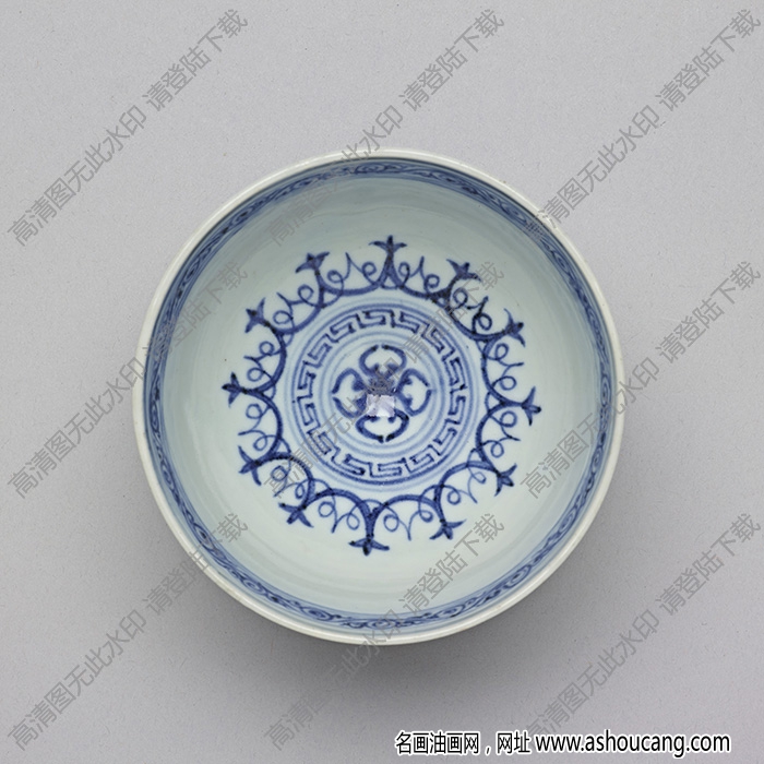 明宣德 青花蓮瓣紋小蓮子碗 高清大圖下載