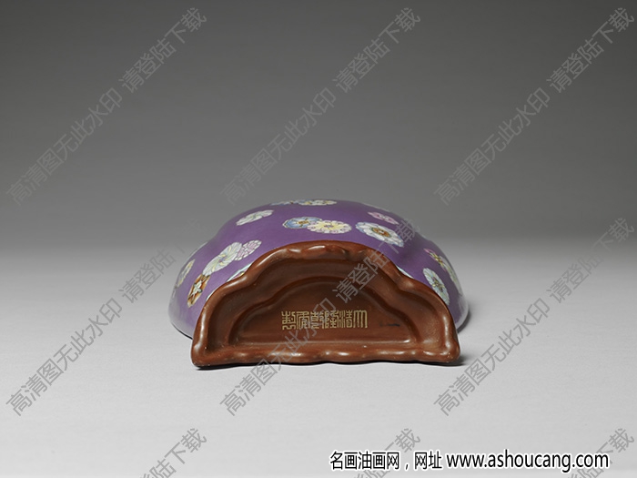 清 景德鎮(zhèn)窯粉彩團花轎瓶 高清大圖下載