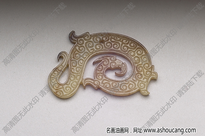 戰(zhàn)國(guó) 玉鳥(niǎo)佩 高清大圖下載