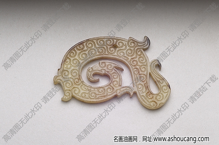 戰(zhàn)國(guó) 玉鳥(niǎo)佩 高清大圖下載