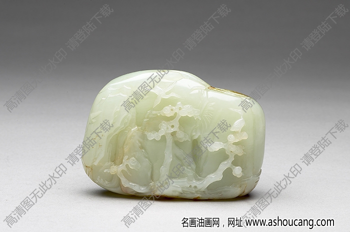 清代 玉聽(tīng)泉山子 高清大圖下載