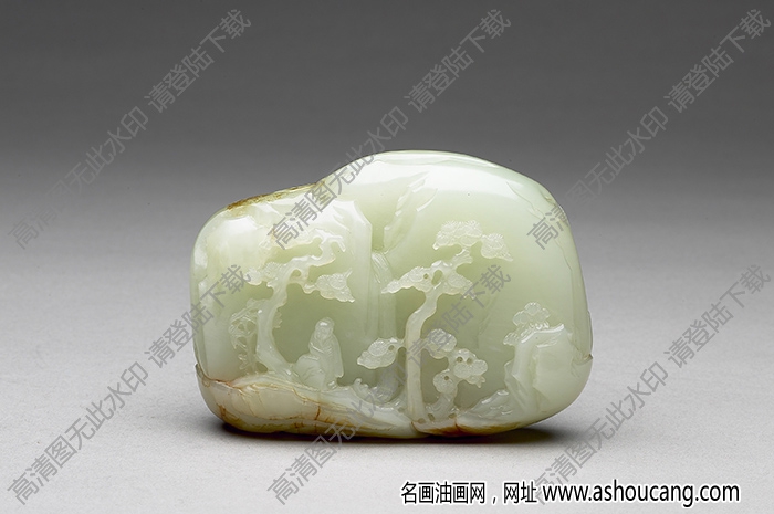 清代 玉聽(tīng)泉山子 高清大圖下載